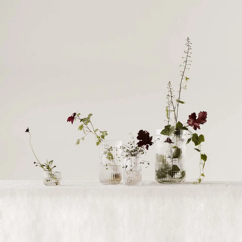 Lyngby Vaas, amber, 38 cm Lyngby Porcelæn