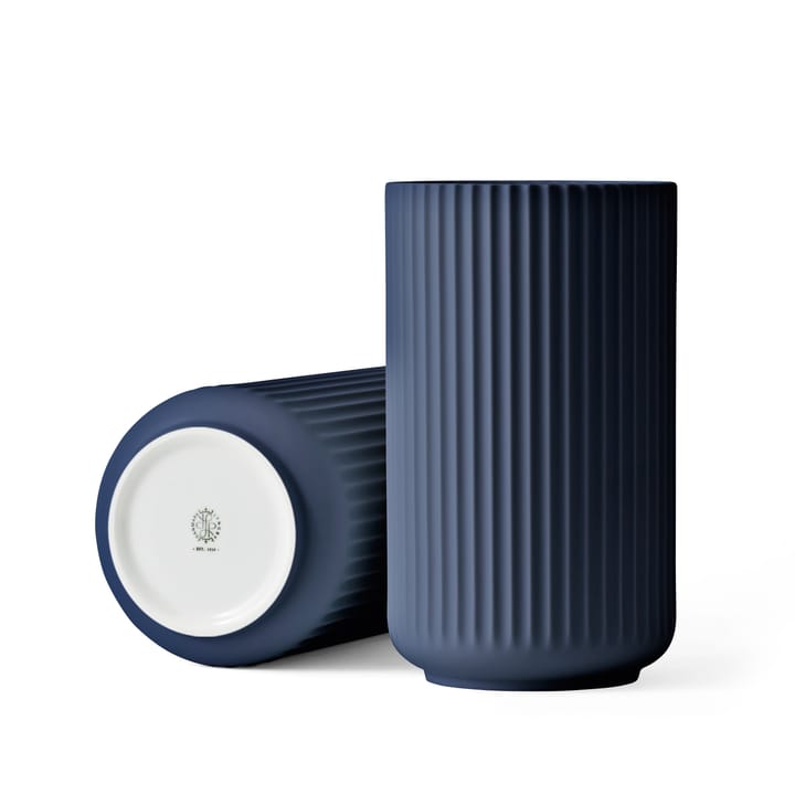 Lyngby vaas blauw mat, 25 cm. Lyngby Porcelæn