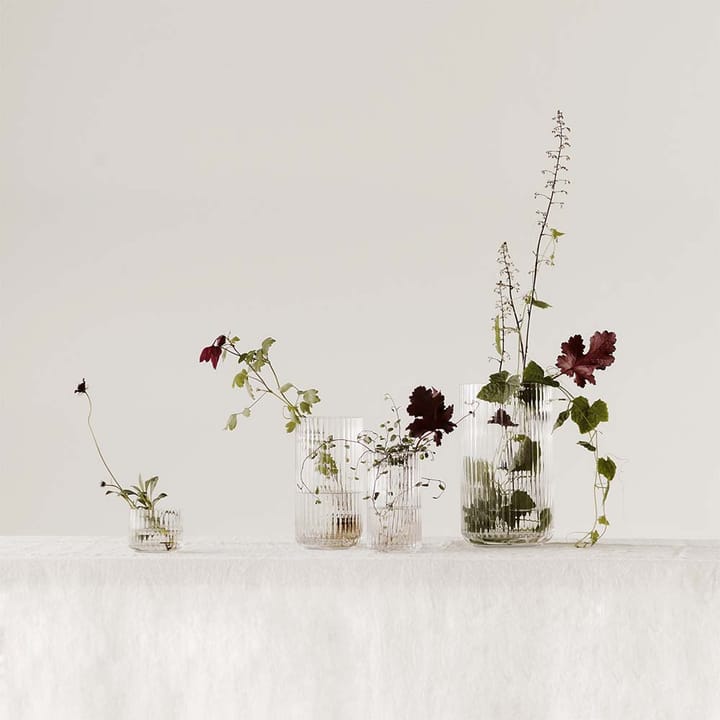 Lyngby Vaas, burgundy, 25 cm Lyngby Porcelæn