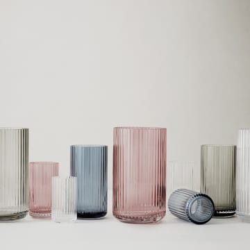 Lyngby vaas glas burgbordeaux - 31 cm - Lyngby Porcelæn