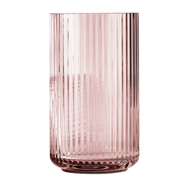 Lyngby vaas glas burgbordeaux - 31 cm - Lyngby Porcelæn