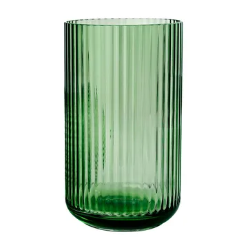 Lyngby vaas glas Copenhagen green - 38 cm - Lyngby Porcelæn