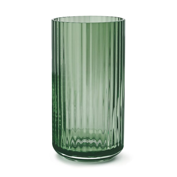 Lyngby vaas glas groen - 20 cm. - Lyngby Porcelæn