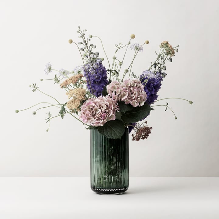Lyngby vaas glas groen, 20 cm. Lyngby Porcelæn