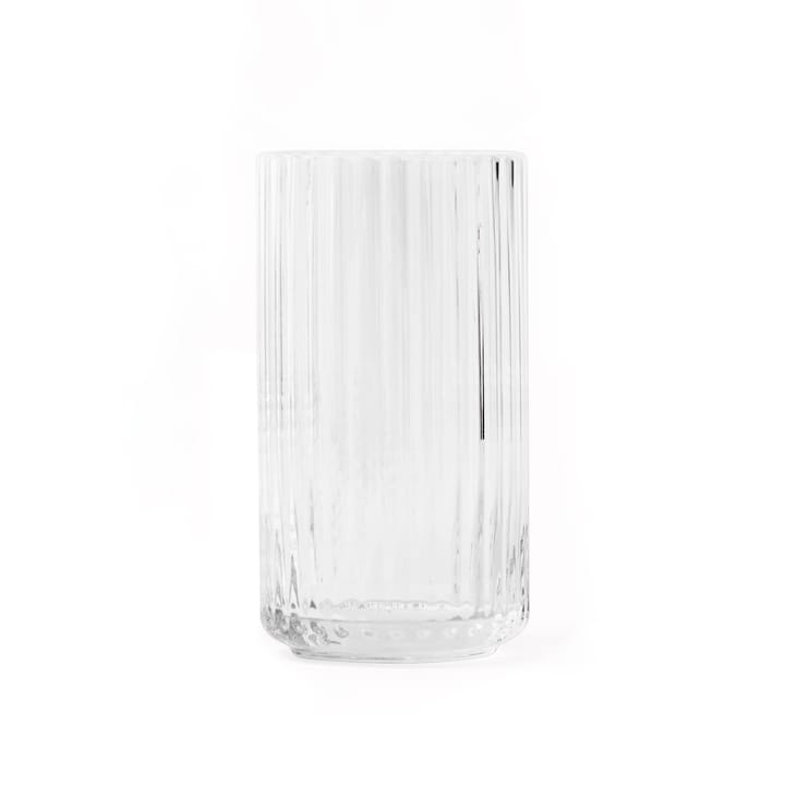Lyngby vaas glas helder - 15 cm. - Lyngby Porcelæn
