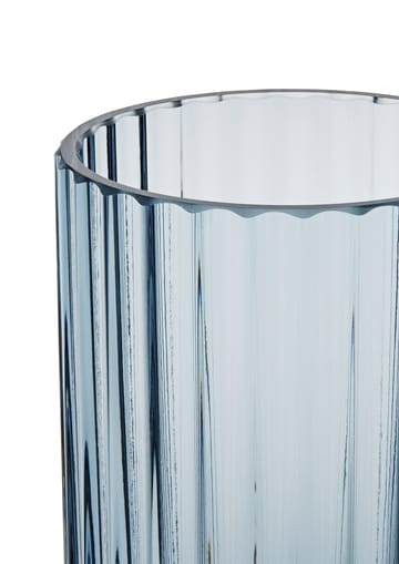 Lyngby vaas glas middernachtblauw - 12,5 cm - Lyngby Porcelæn