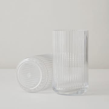Lyngby vaas glas transparant - 12 cm. - Lyngby Porcelæn
