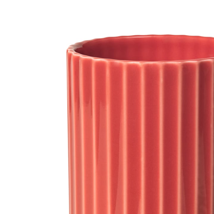 Lyngby Vaas, Rood, 15,5 cm Lyngby Porcelæn