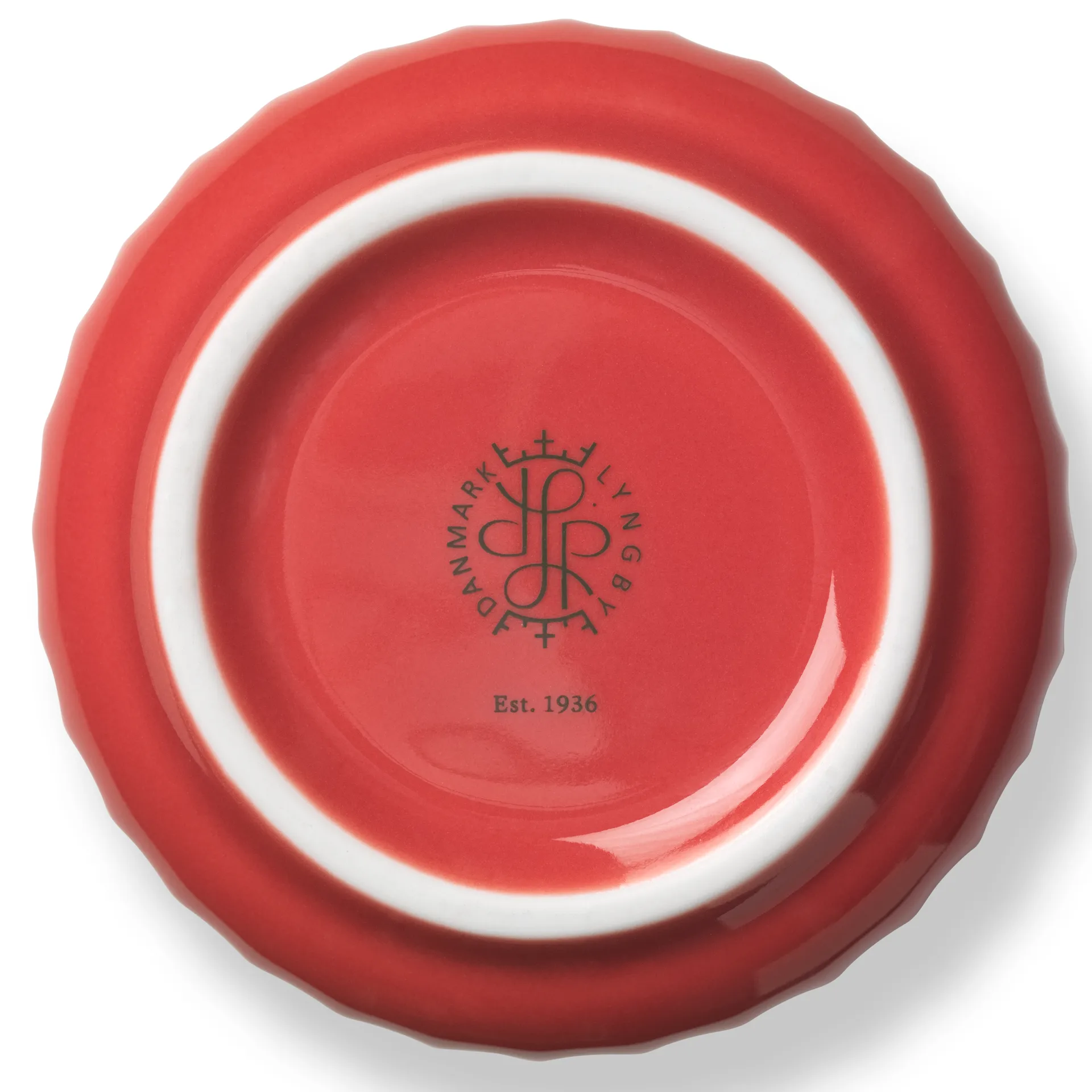 Lyngby Vaas, Rood, 15,5 cm Lyngby Porcelæn