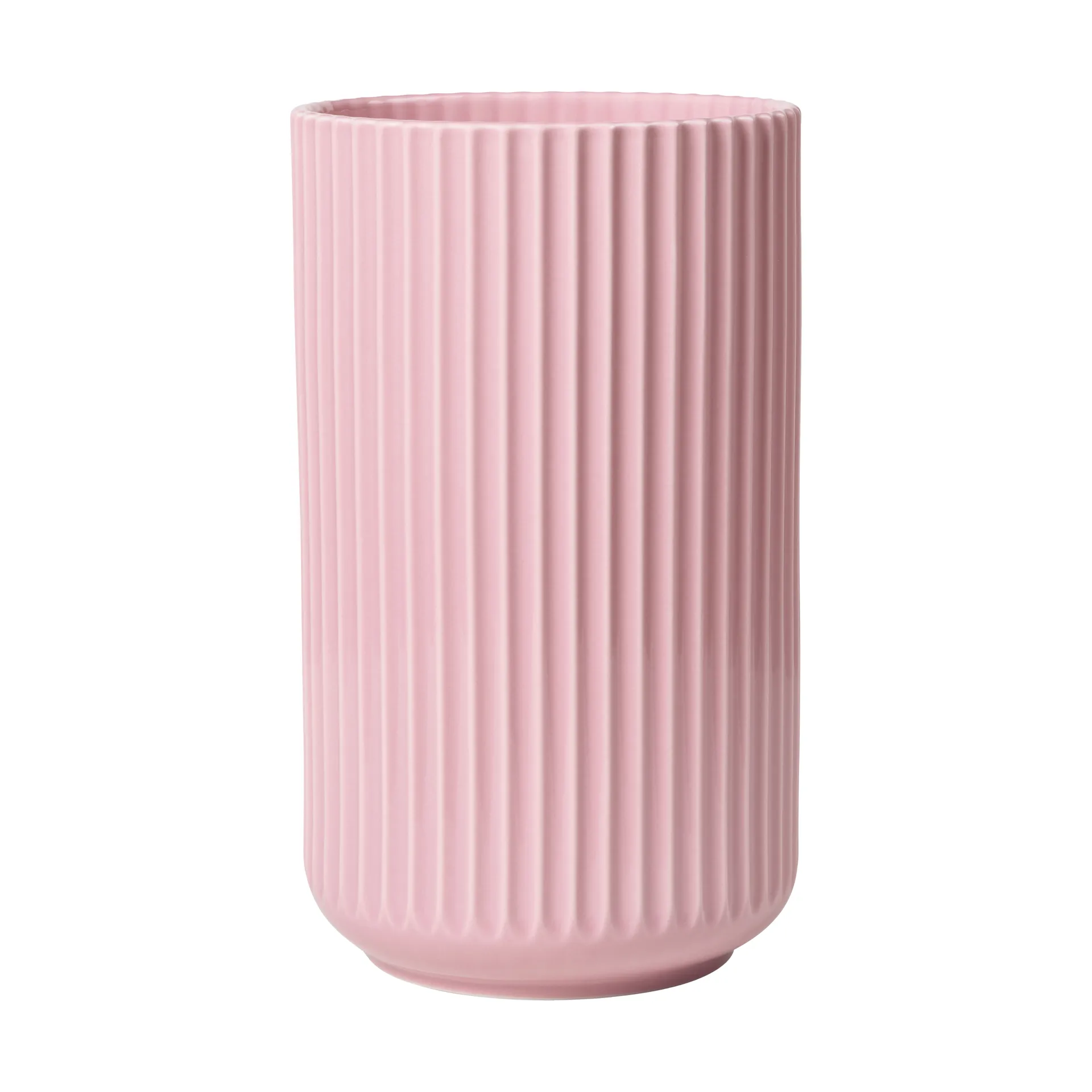Lyngby Vaas, Roze, 25 cm Lyngby Porcelæn