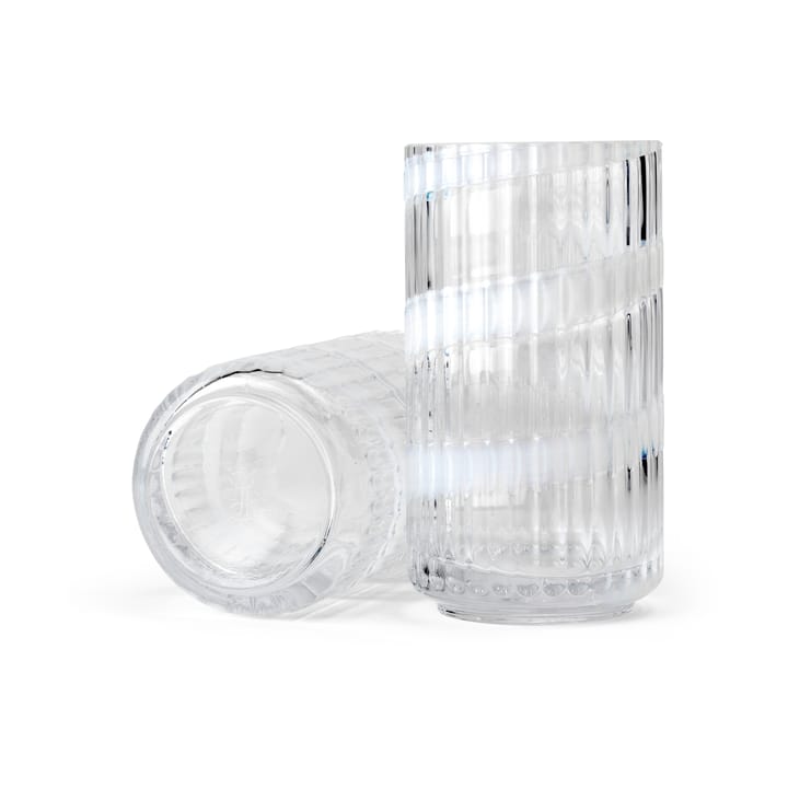 Lyngby Vaas, White swirl, 15,5 cm Lyngby Porcelæn