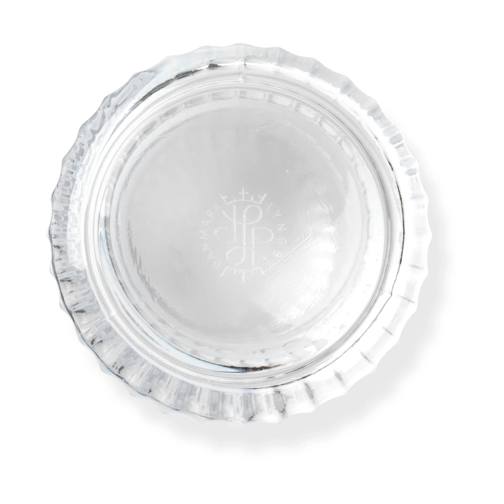 Lyngby Vaas, White swirl, 15,5 cm Lyngby Porcelæn
