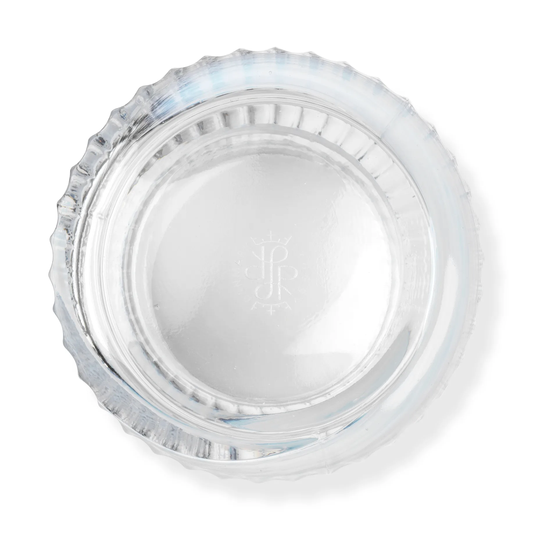 Lyngby Vaas, White swirl, 20,5 cm Lyngby Porcelæn