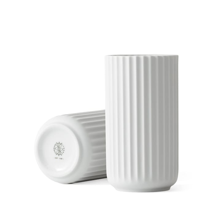 Lyngby vaas wit mat, 15 cm. Lyngby Porcelæn