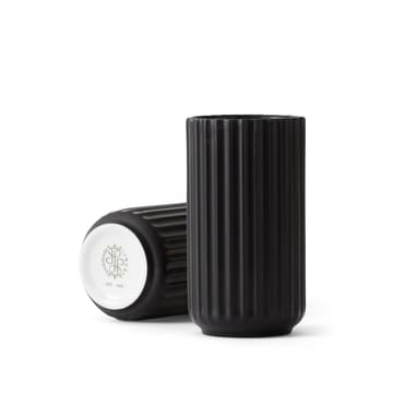Lyngby vaas zwart mat - 12 cm. - Lyngby Porcelæn