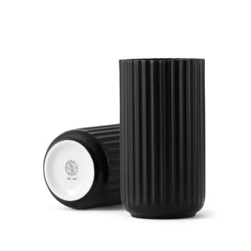 Lyngby vaas zwart mat - 15 cm. - Lyngby Porcelæn