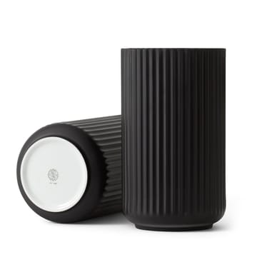 Lyngby vaas zwart mat - 25 cm - Lyngby Porcelæn