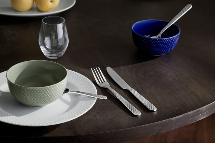 Rhombe bestekset, 16 delig Lyngby Porcelæn