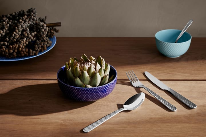 Rhombe bestekset, 16 delig Lyngby Porcelæn