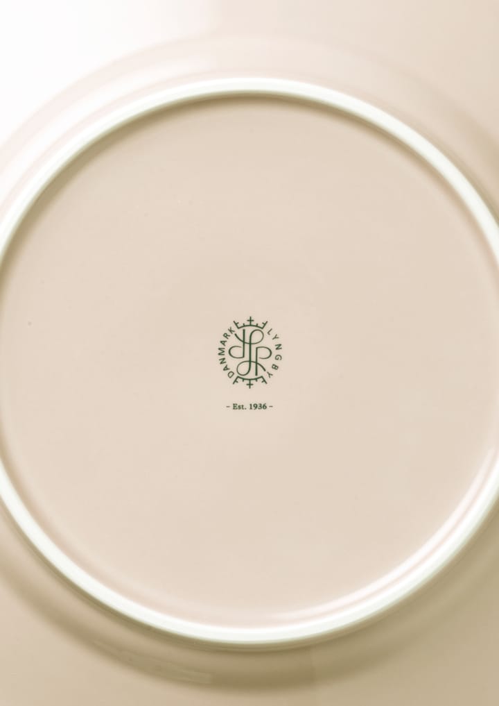Rhombe Earth dinerbord Ø27 cm, Marble Lyngby Porcelæn