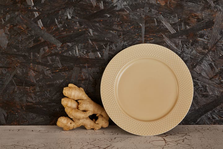 Rhombe Earth dinerbord Ø27 cm, Marble Lyngby Porcelæn
