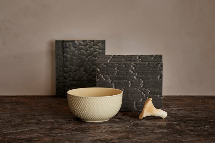 Rhombe Earth kom Ø13 cm, Marble Lyngby Porcelæn