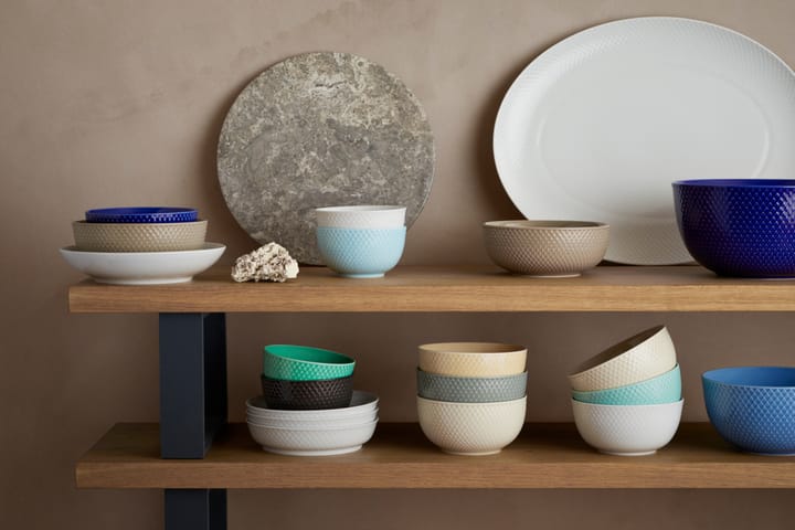 Rhombe Earth kom Ø15,5 cm, Clay Lyngby Porcelæn
