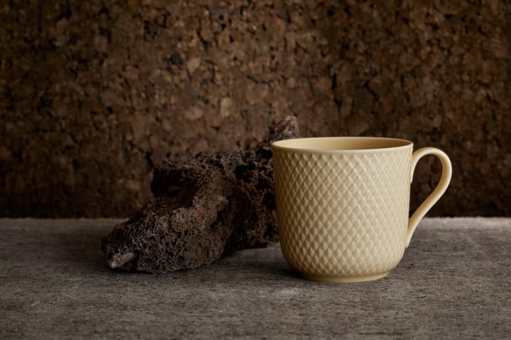 Rhombe Earth mok 39 cl, Marble Lyngby Porcelæn