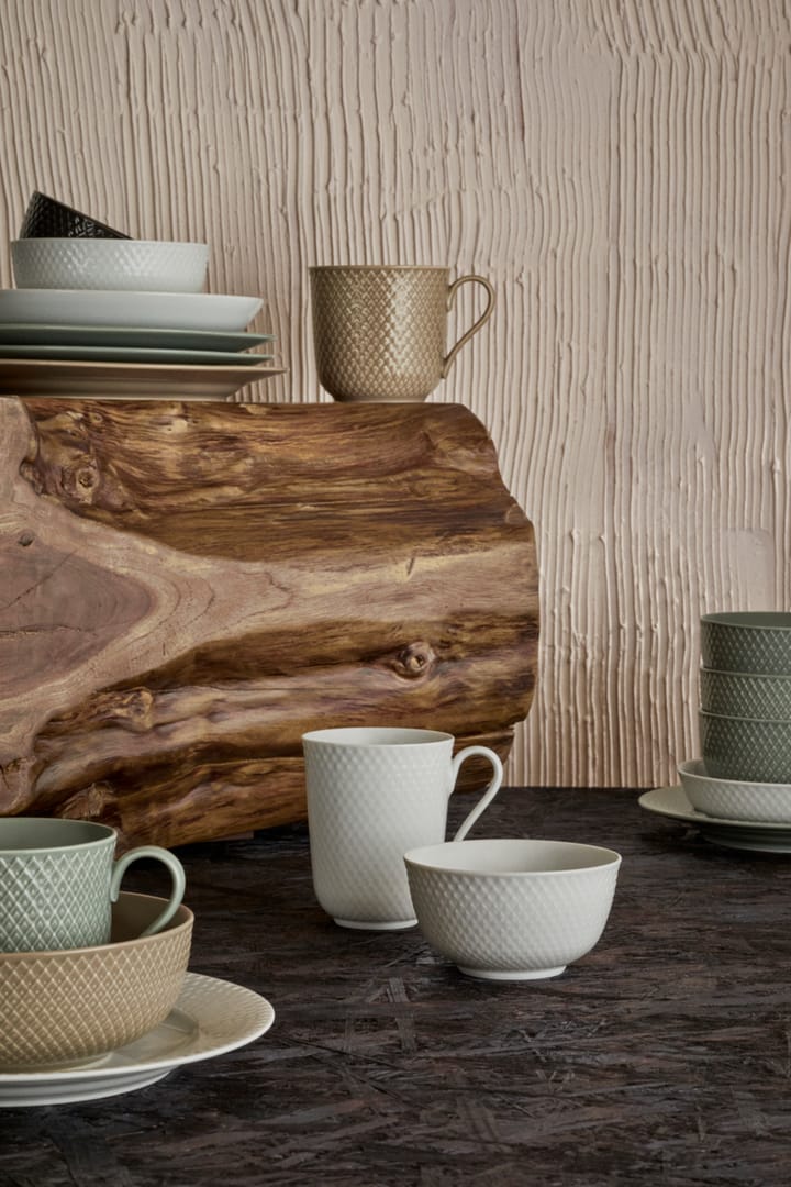 Rhombe Earth mok 39 cl, Moss Lyngby Porcelæn