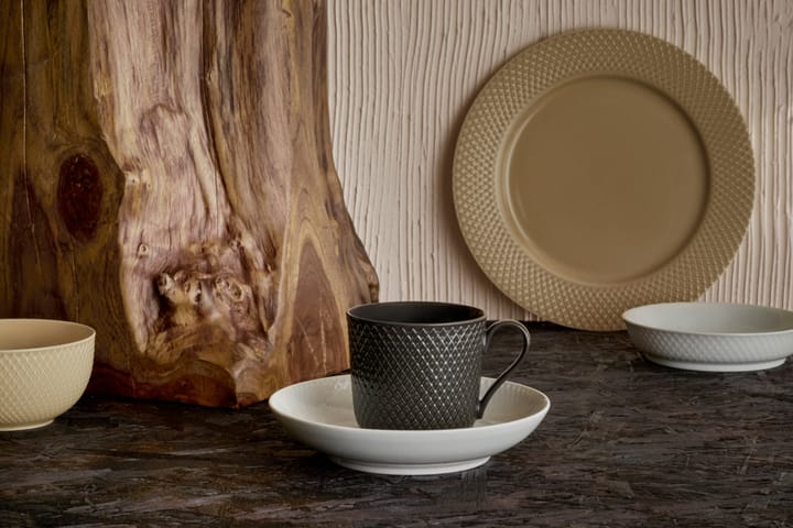Rhombe Earth mok 39 cl, Slate Lyngby Porcelæn