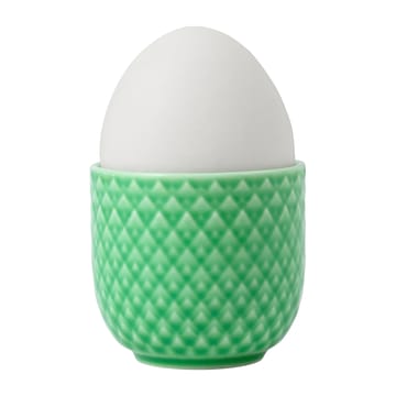 Rhombe eierdop Ø5 cm - Groen - Lyngby Porcelæn
