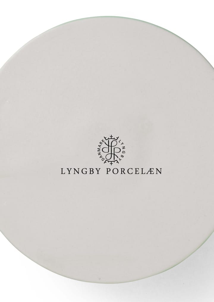 Rhombe kandelaar 3 cm - Groen - Lyngby Porcelæn