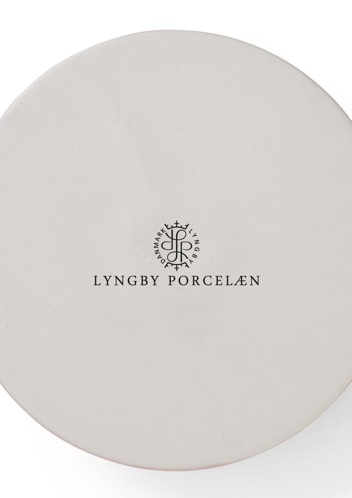 Rhombe kandelaar 3 cm, Roze Lyngby Porcelæn
