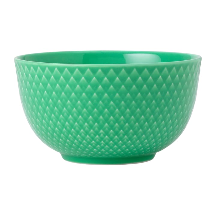 Rhombe kom Ø11 cm - Groen - Lyngby Porcelæn