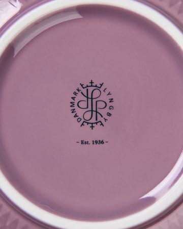 Rhombe kom Ø15,5 cm - Paars - Lyngby Porcelæn