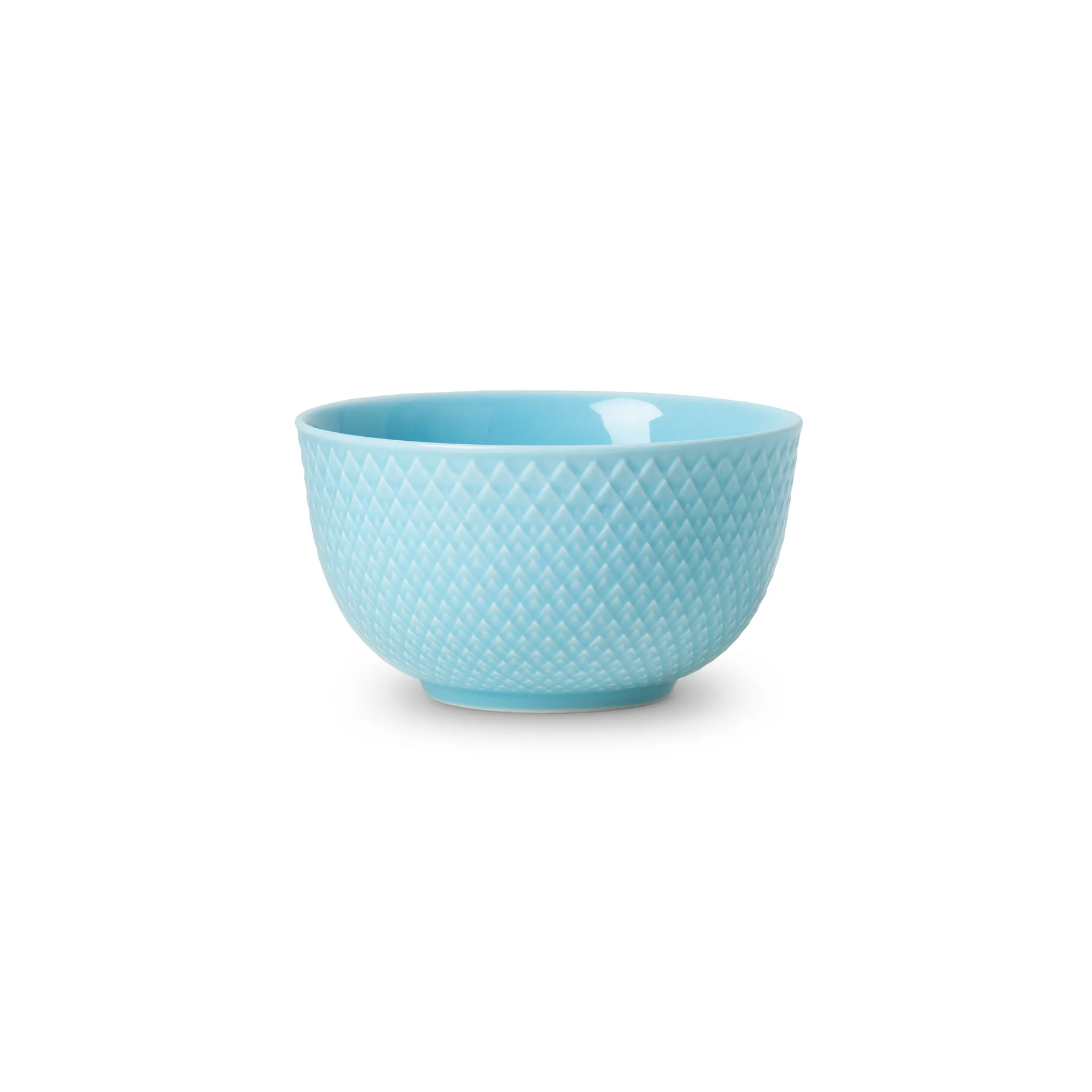 Rhombe kom 32 cl, Turquoise Lyngby Porcelæn
