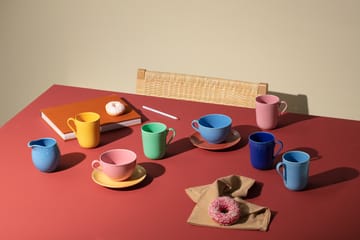 Rhombe mok met oor 33 cl - Roze - Lyngby Porcelæn