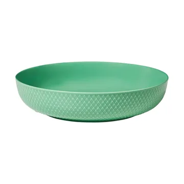 Rhombe schaal Ø28 cm - Groen - Lyngby Porcelæn