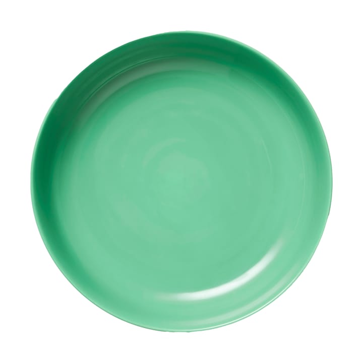 Rhombe schaal Ø28 cm - Groen - Lyngby Porcelæn