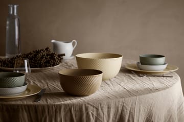 Rhombe serveerschaal Ø17,5 cm - Clay - Lyngby Porcelæn