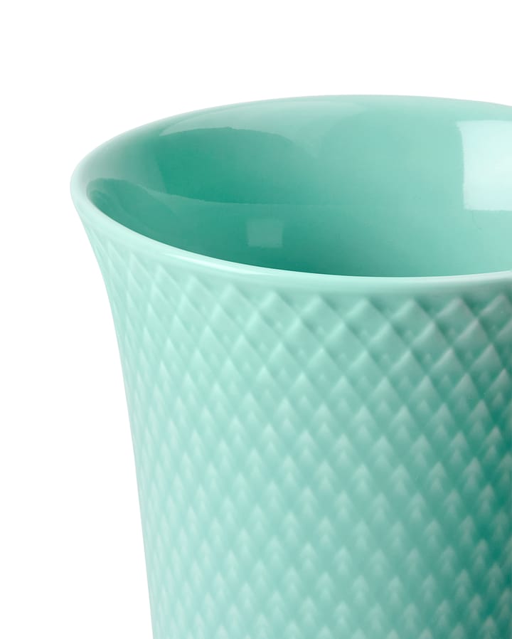 Rhombe vaas 15 cm, Aqua Lyngby Porcelæn