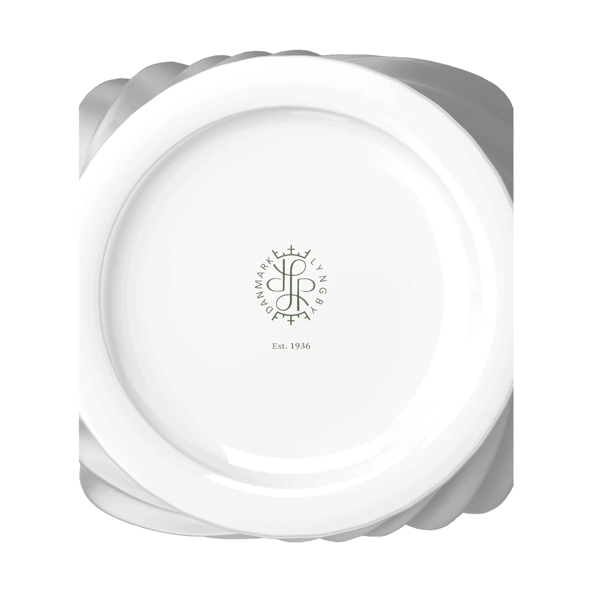 Twist vaas 31 cm, Wit Lyngby Porcelæn