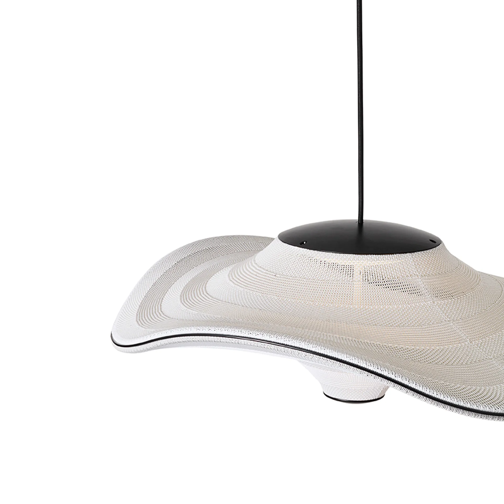 Flying hanglamp Ø58 cm, Ivory white Made By Hand