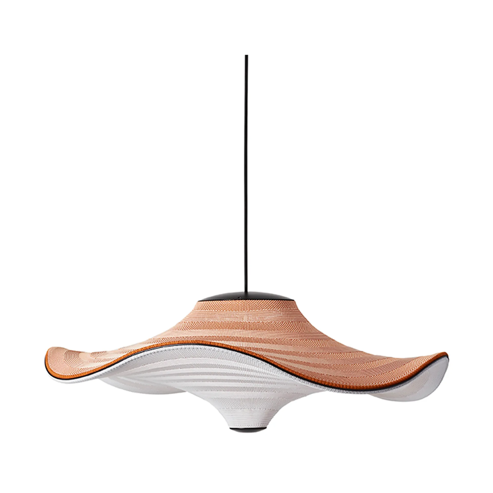 Flying hanglamp Ø58 cm, Light terracotta Made By Hand