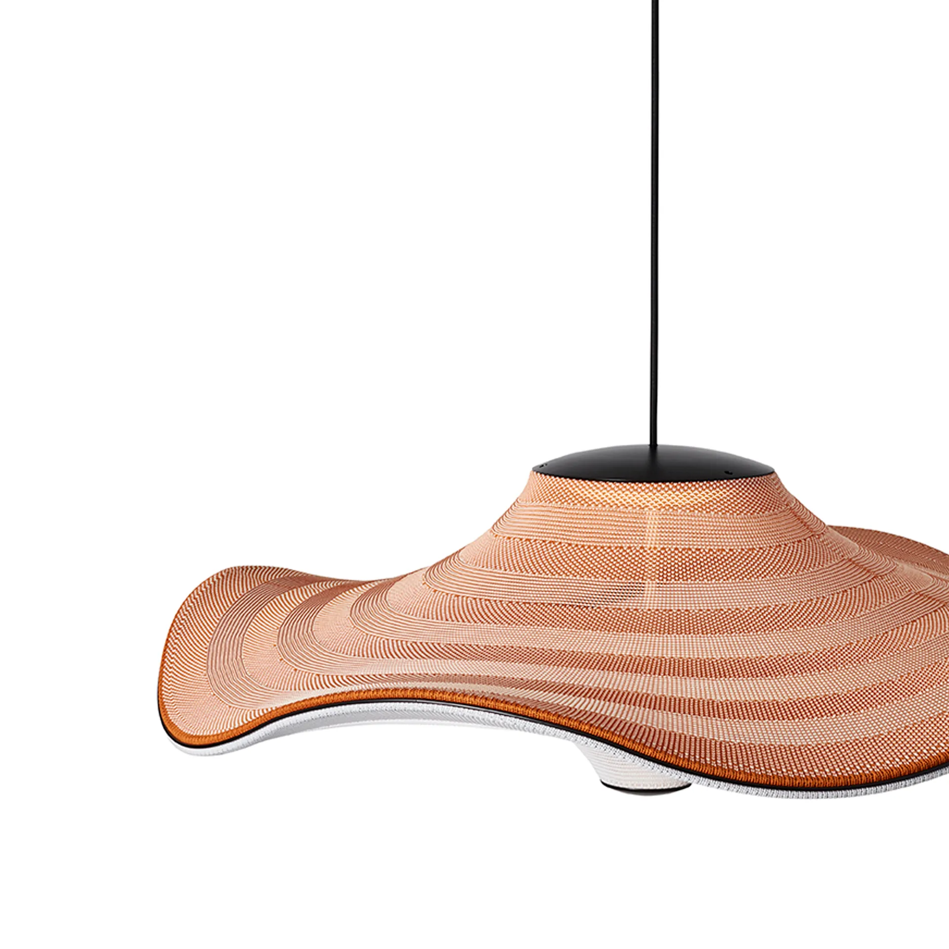 Flying hanglamp Ø58 cm, Light terracotta Made By Hand