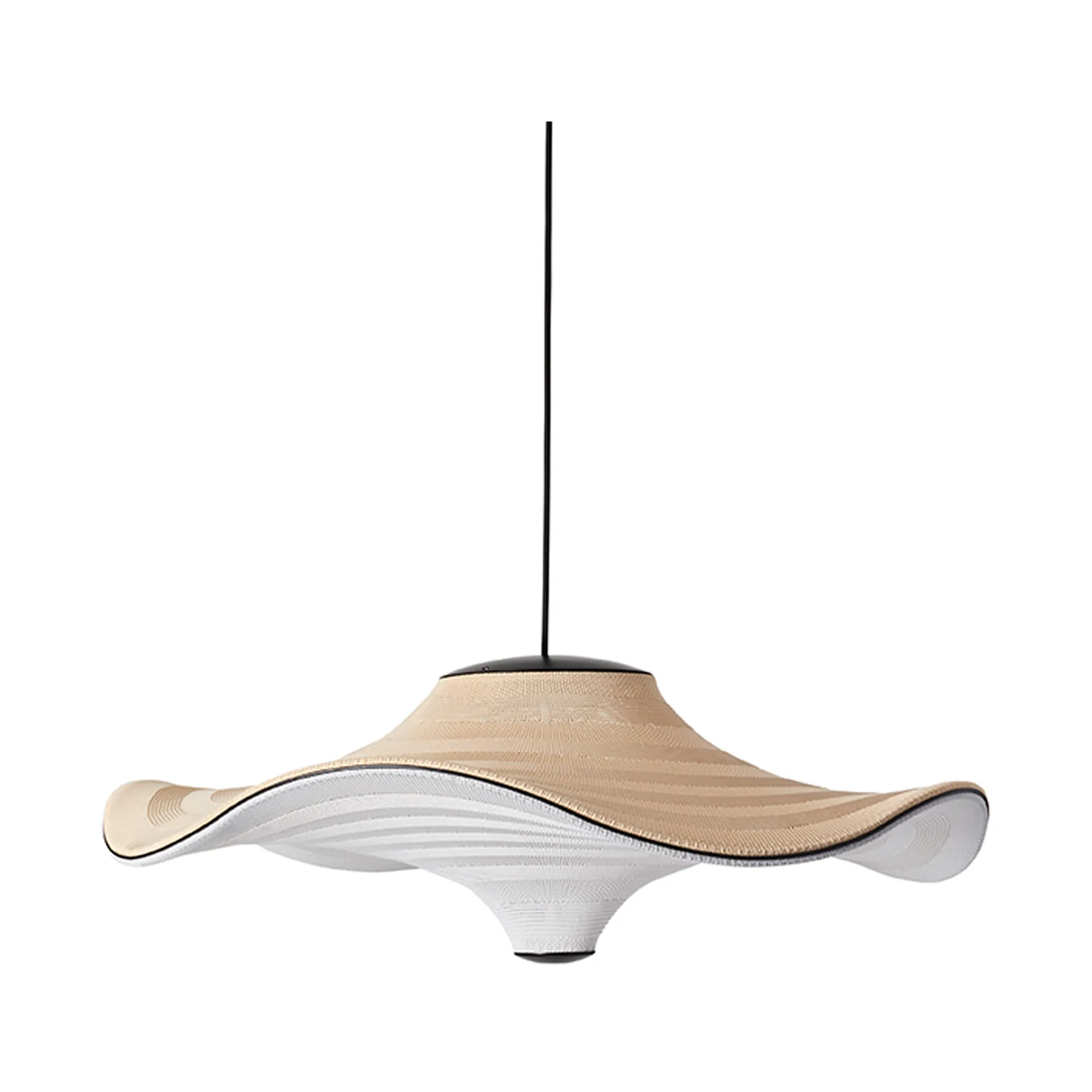 Flying hanglamp Ø78 cm, Golden sand Made By Hand