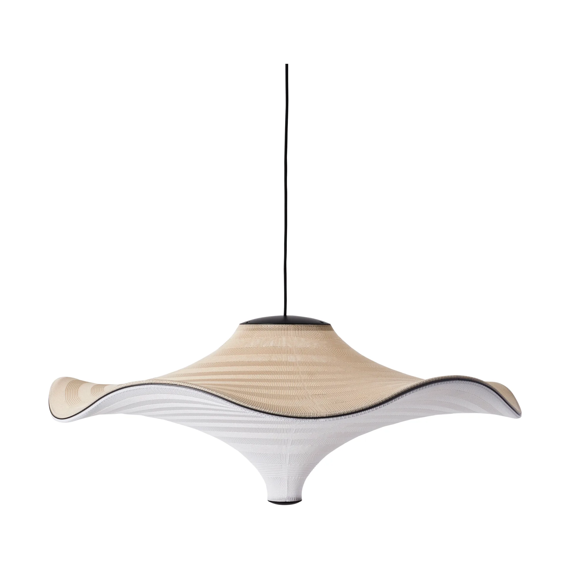 Flying hanglamp Ø96 cm, Golden sand Made By Hand