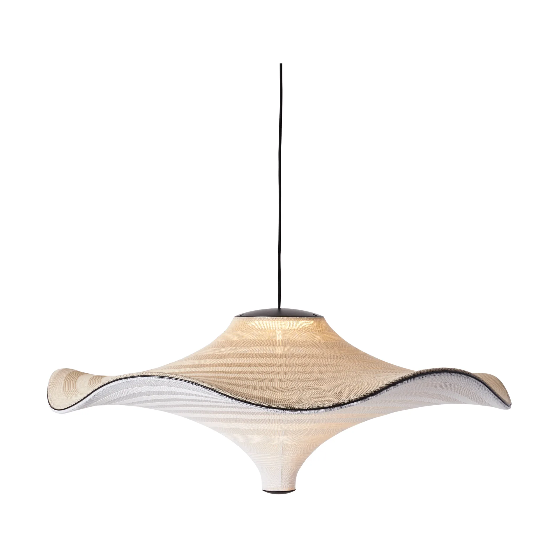 Flying hanglamp Ø96 cm, Golden sand Made By Hand