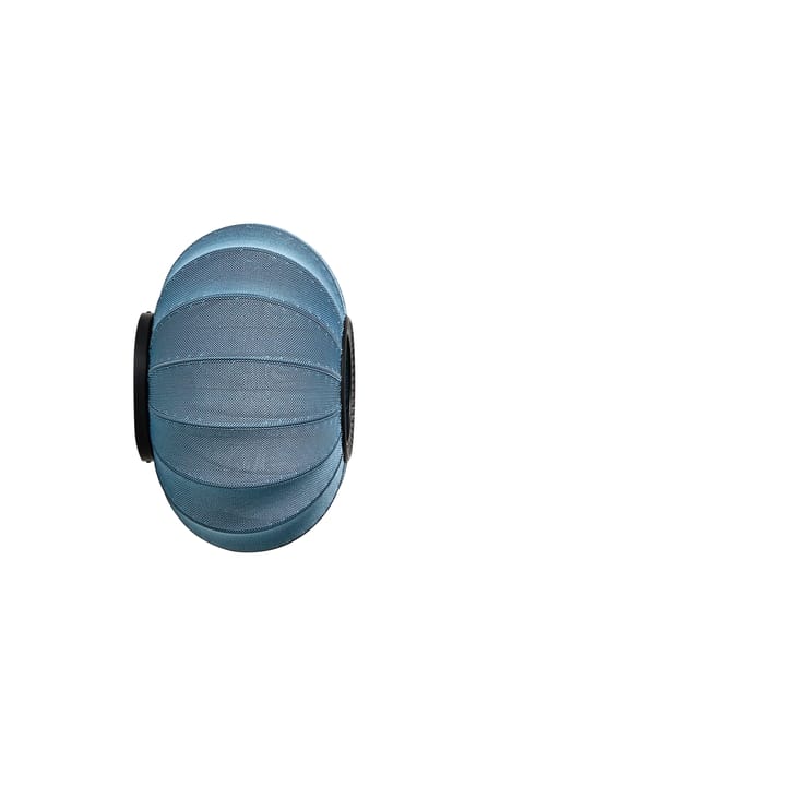 Knit-Wit 45 Oval wand- en plafondlamp, Blue stone Made By Hand