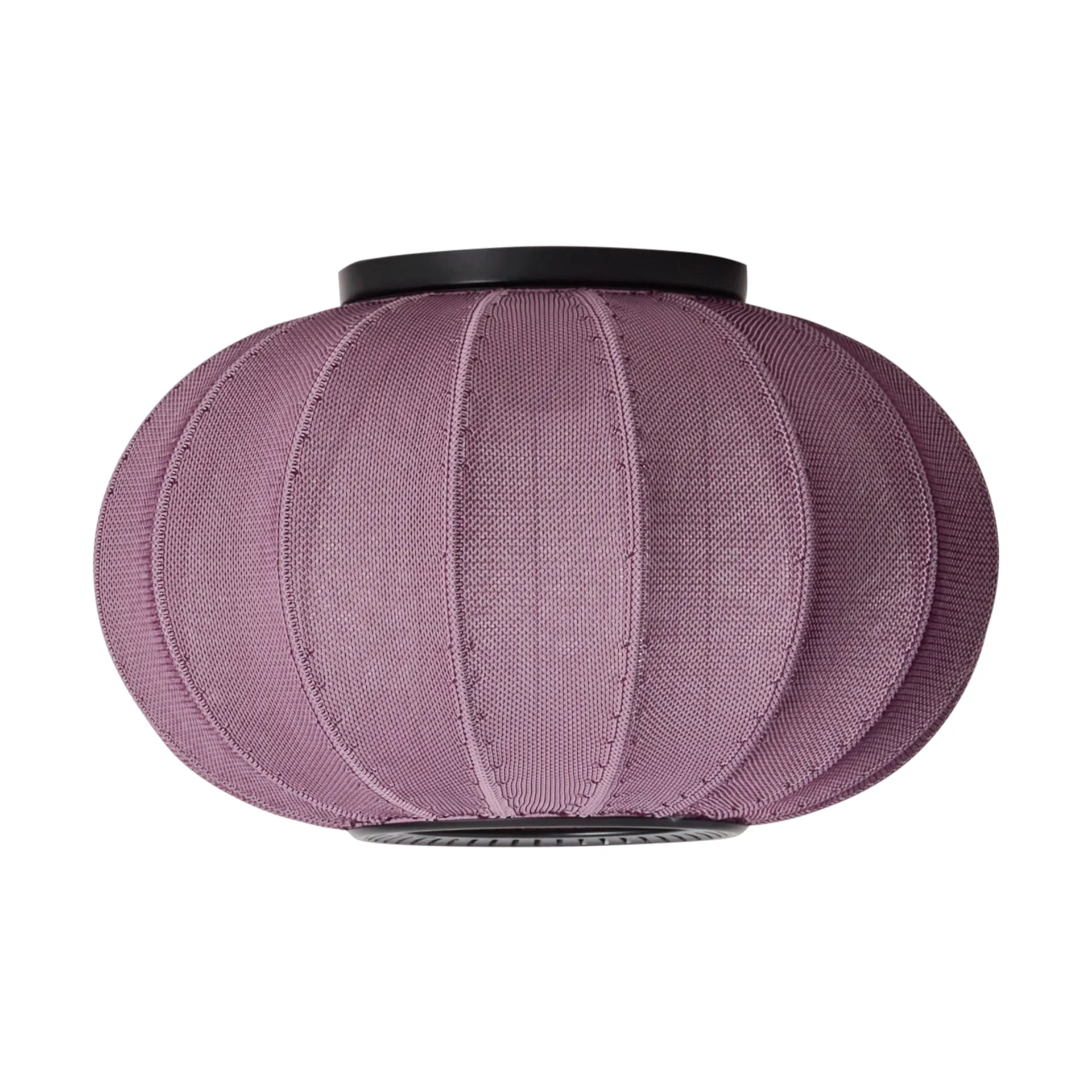 Knit-Wit 45 Oval wand- en plafondlamp, Burgundy Made By Hand